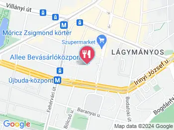 Hummusbar - Allee Budapest a térképen