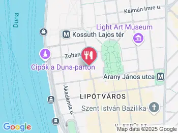 Hungarikum Bisztró Budapest a térképen