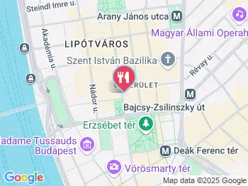 Hung(a)ry Étterem & Pálinkaház Budapest a térképen