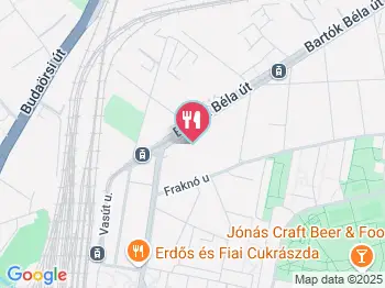 Phoenix Étterem Budapest a térképen