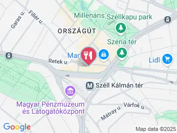 Hunyadi Gasztroműhely & BBQ Budapest a térképen