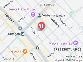 Hunyadi téri Piac Kifőzde Budapest a térképen