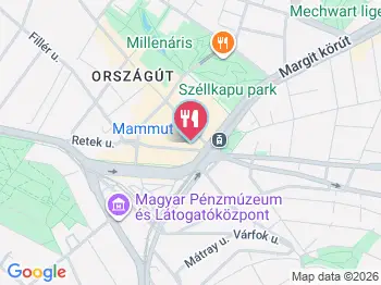 Huong Pho Mammut Budapest a térképen