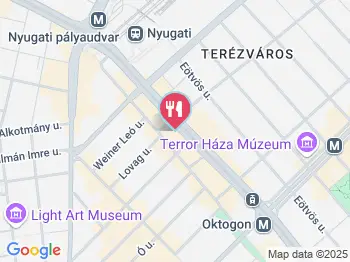 I Love Churros Budapest a térképen