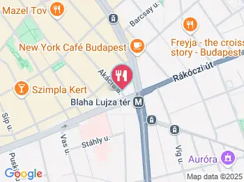 Ibis Budapest Emke Étterme Budapest a térképen