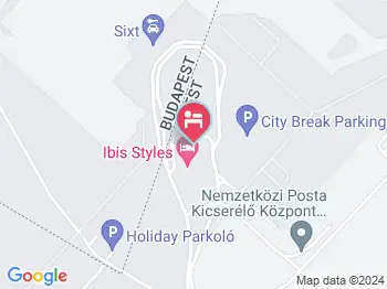 ibis Styles Budapest Airport Hotel Budapest a térképen