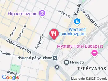 Ice Happy Budapest a térképen