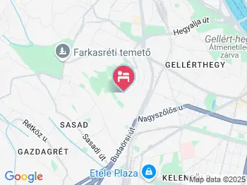 Ida Panzió Budapest a térképen