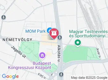 Ijász fiú szobra Budapest a térképen