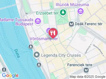 Il Pastaio Ristorante & Bar Budapest a térképen