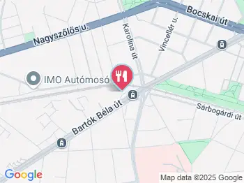 Il Treno - Bartók Udvar Budapest a térképen