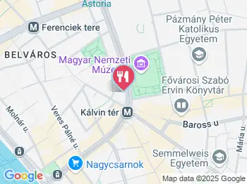 Il Treno Expressz - Múzeum körút Budapest a térképen