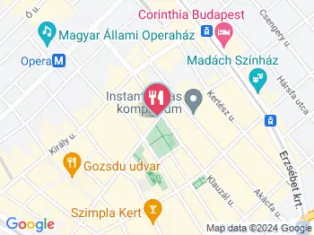 Im-oon Thai Food Budapest a térképen