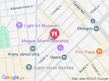 Sushi Heaven Budapest a térképen