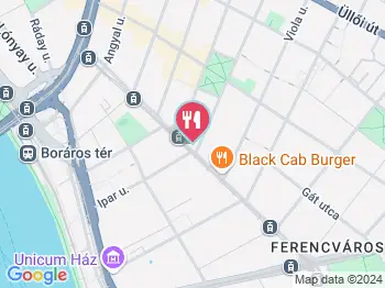 Impasto Ristorante Budapest a térképen