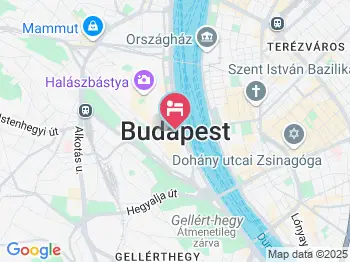 Impulso Fashion Hotel Budapest a térképen