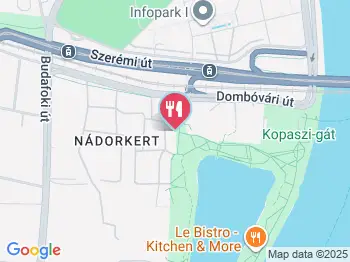 INDIGO Express Budapart Budapest a térképen