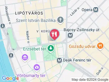 Indigo Express - Indian Street Food Budapest a térképen