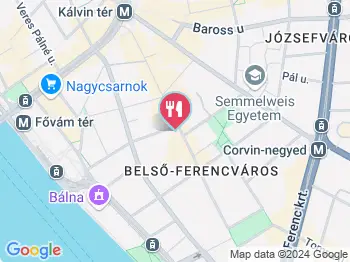 Indus Étterem Budapest a térképen