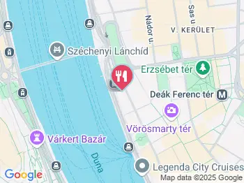 Intercontinental Corso Restaurant Budapest a térképen