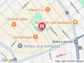 Iran Cukrászda Budapest a térképen