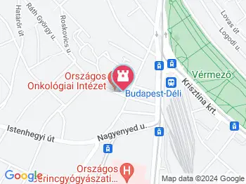 Irgalmas Jézus kápolna Budapest a térképen