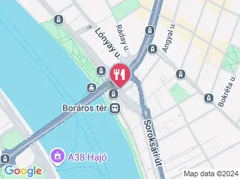 Istanbul Cukrászda Budapest a térképen