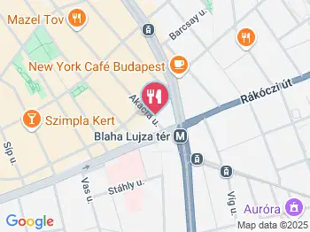 Istanbul Kebab - Akácfa utca Budapest a térképen