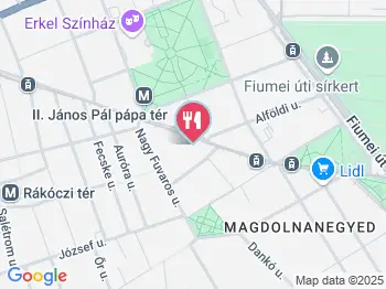 Istanbul Kebab - Népszínház utca Budapest a térképen