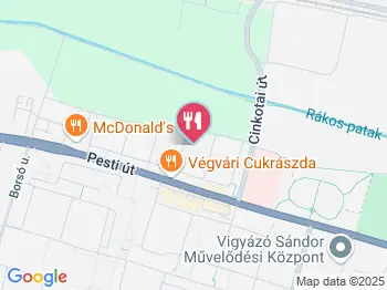 Istria Pékség Budapest a térképen