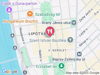 István Cukrászda Budapest a térképen