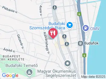 István Tanya Vendéglő Budapest a térképen