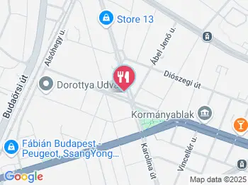 Itt Vagyok Café & Grill Budapest a térképen