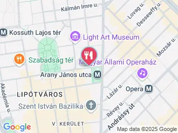 Íz Bank Étkezde Budapest a térképen