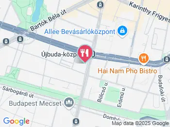 Íze Kebab Budapest a térképen