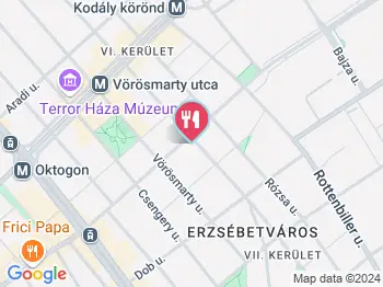 ÍZkirály Budapest a térképen