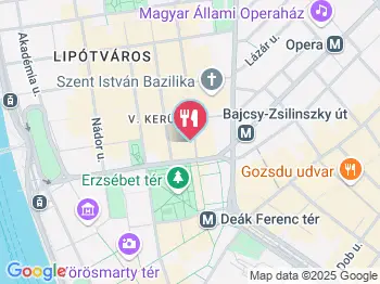 Jack's Burger - Hercegprímás utca Budapest a térképen