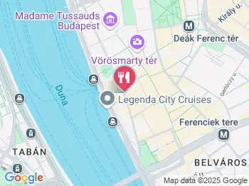 Jacques Liszt Budapest a térképen