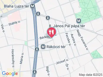 Jani Lacikonyha Budapest a térképen