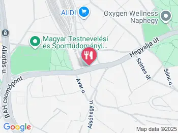 János Étterem Budapest a térképen