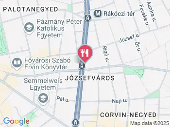 Jégbüfé - József körút Budapest a térképen