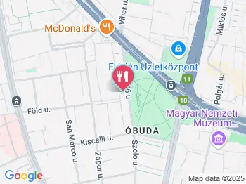 Jegesmaci Fagyizó Budapest a térképen