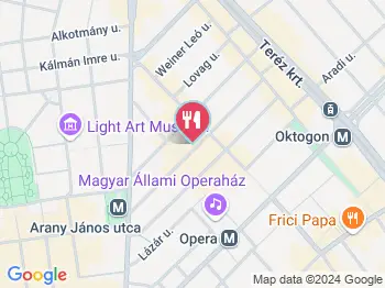 Jenő Bár Budapest a térképen