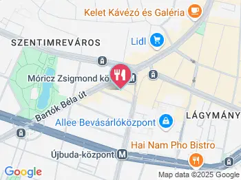 Jiale Kínai Gyorsbüfé Budapest a térképen