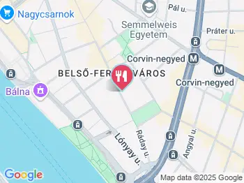 Jimmy Gyros Budapest a térképen