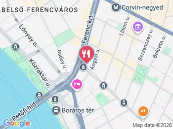JinManLou Kínai Gyorsétterem Budapest a térképen