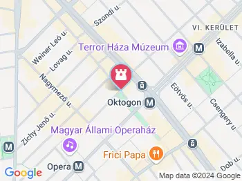 Jókai tér Budapest a térképen