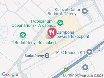 Jókenyér - Campona Budapest a térképen