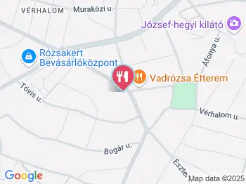 Jókenyér - Törökvész út Budapest a térképen