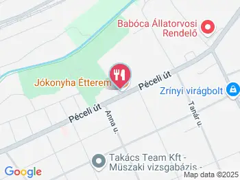 Jókonyha Étterem Budapest a térképen